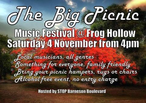 STOP Barneson Boulevard Save Frog Hollow Darwin